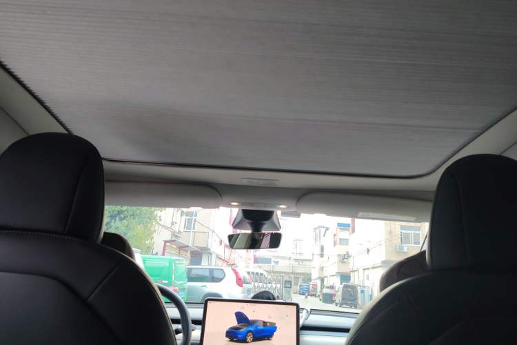 Used Tesla Model Y 2022 Rear-Wheel-Drive Version Headliner