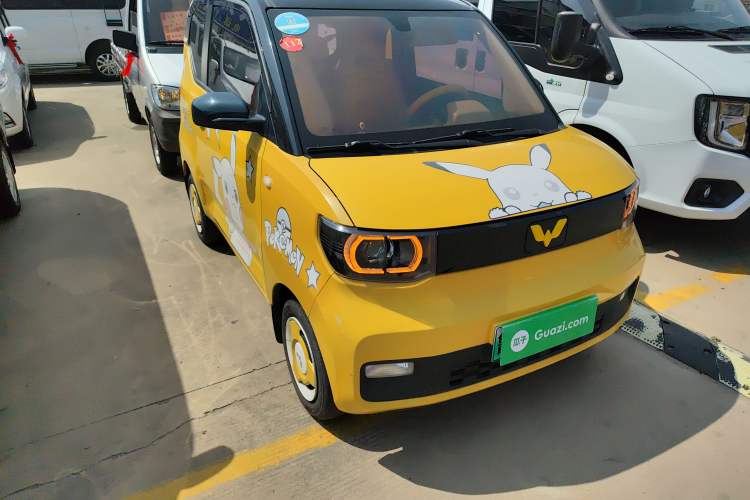 Used Wuling Hongguang MINIEV 2021 Macaron Premium Model – Lithium-NMC Front Right 45 Deg