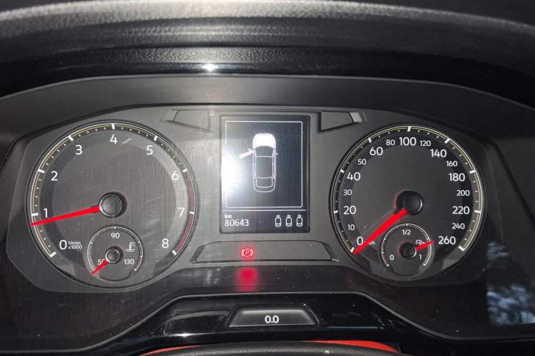 Used Volkswagen Bora 2019 1.5L Automatic Elite Version Instrument Cluster