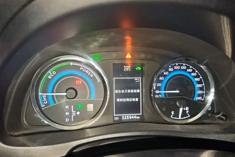 Used Toyota Levin 2017 Revised Dual-Engine 1.8H GS E-CVT Elite Sunroof Version China V Standard Instrument Cluster