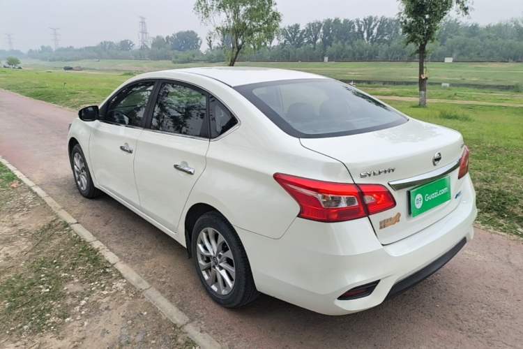 Used Nissan Sylphy 2019 1.6XV CVT Smart Connect Luxury Edition China VI Standard Rear Left 45 Deg