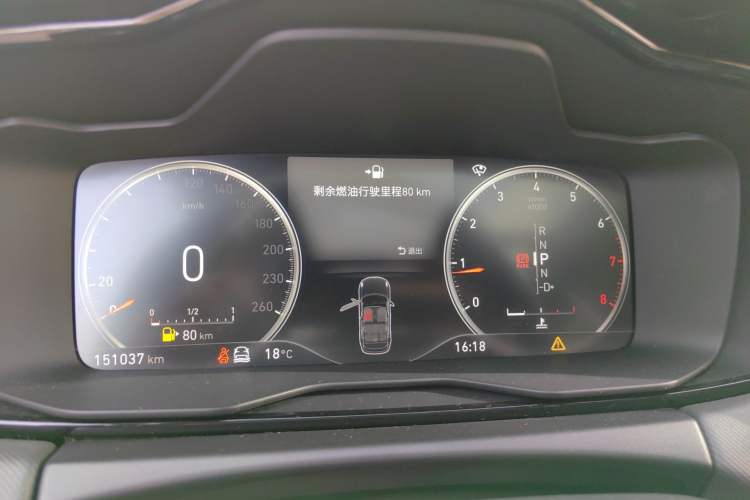 Used Lynk & Co 01 2019 2.0T Four-Wheel Drive Genie Pro Version China VI Standard Instrument Cluster