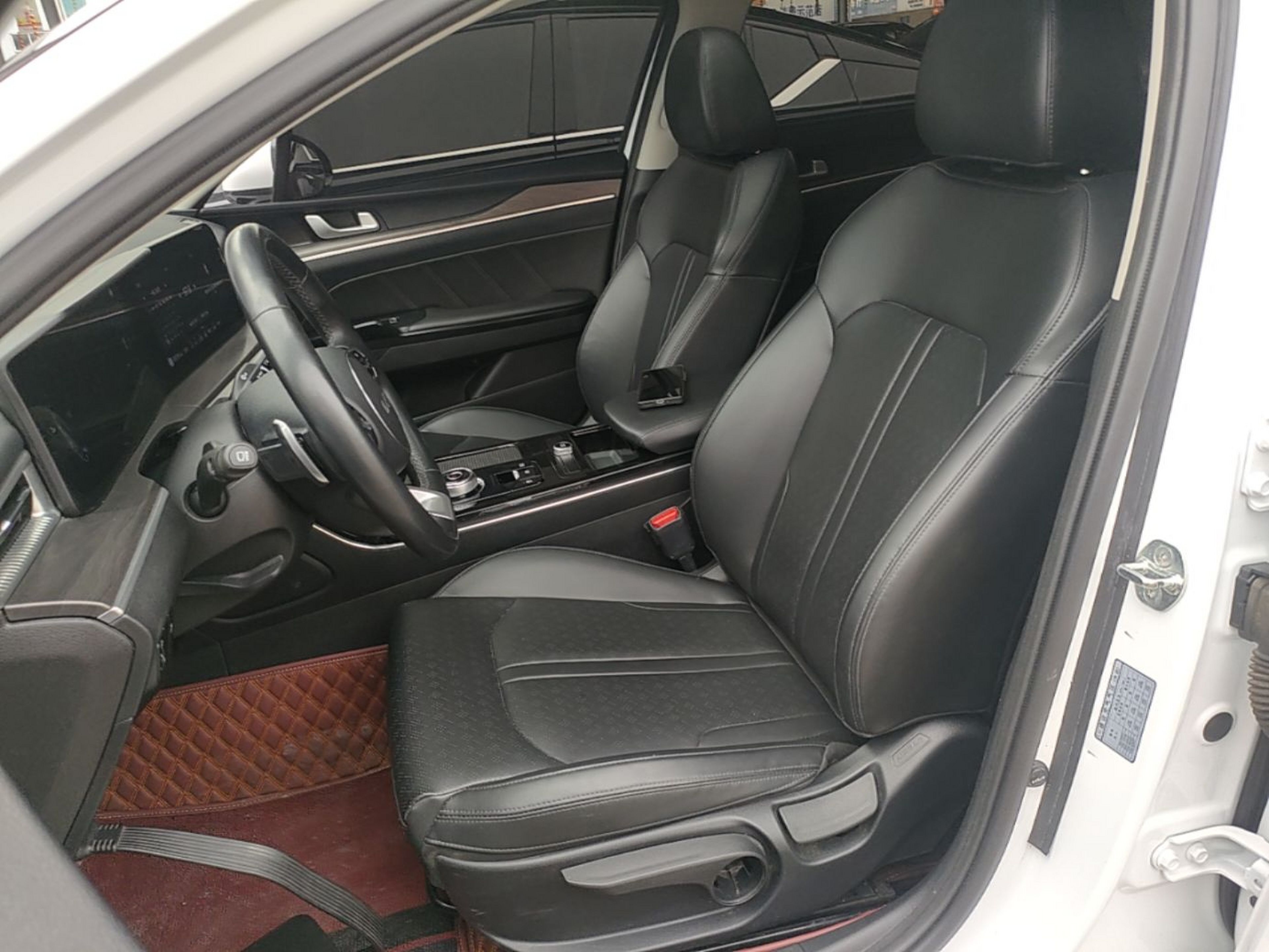Avant de la voiture