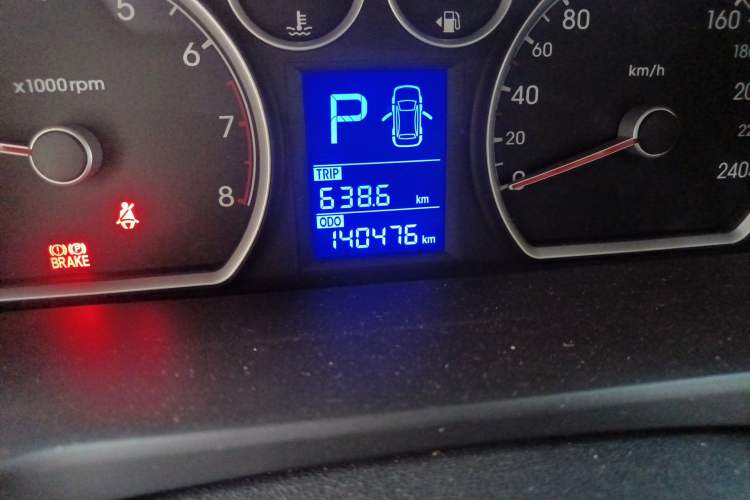 Used Hyundai i30 2009 1.6L Automatic Comfort Edition Odometer Close Up