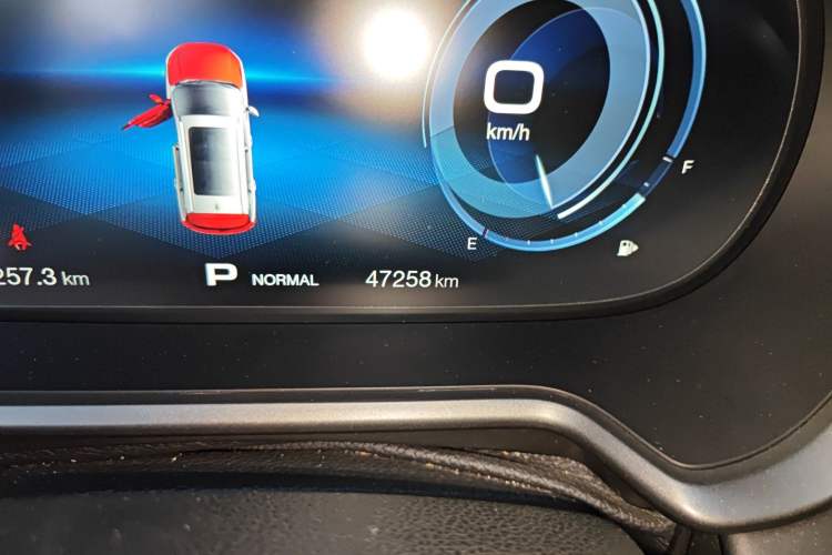 Used GAC Trumpchi GS4 2021 270T Automatic Tech Luxury Edition Odometer Close Up