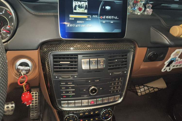 Used Mercedes-Benz G-Class AMG 2016 AMG G 63 Edition 463 Audio And AC Panel