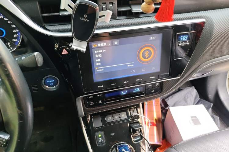 Used Toyota Levin Hybrid E+ 2019 1.8L PH V E-CVT Luxury Edition Audio And AC Panel