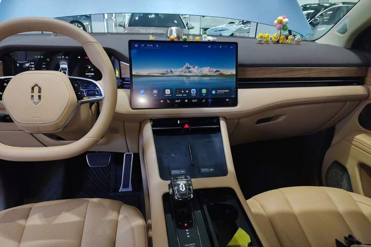 Used Hima AITO M7 2024 1.5T Intelligent Driving 4WD Max Edition 5 Seats Audio And AC Panel