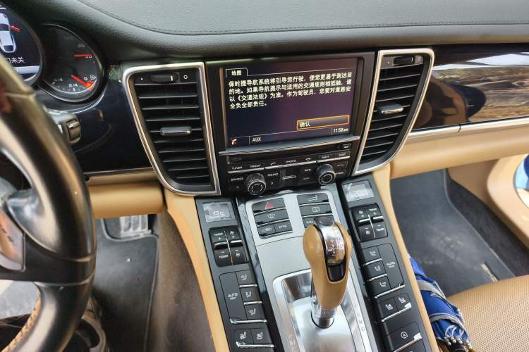 Used Porsche Panamera 2016 Panamera Edition 3.0T Audio And AC Panel