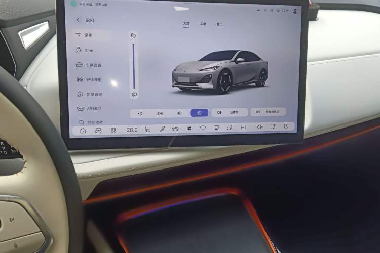 Used Deepal SL03 2023 200Max Range-Extended Version Audio And AC Panel