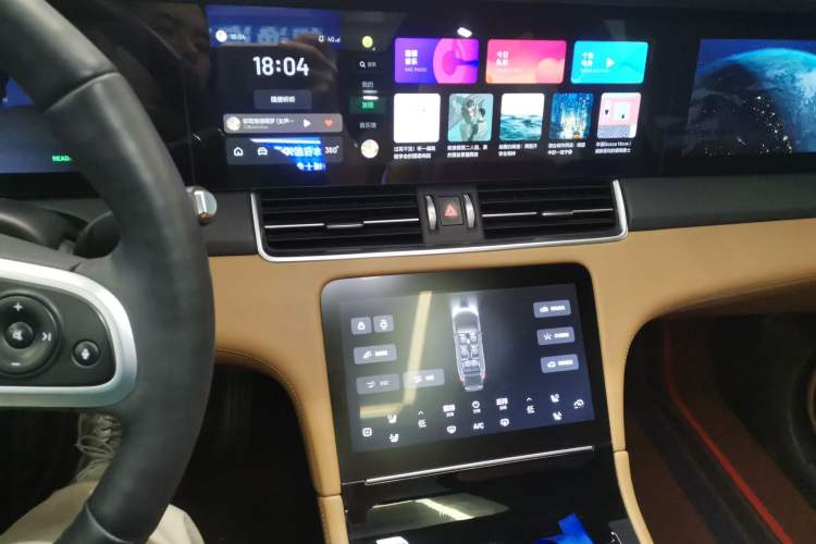 Used Li Auto ONE 2020 Extended-Range 6-Seater Version Audio And AC Panel