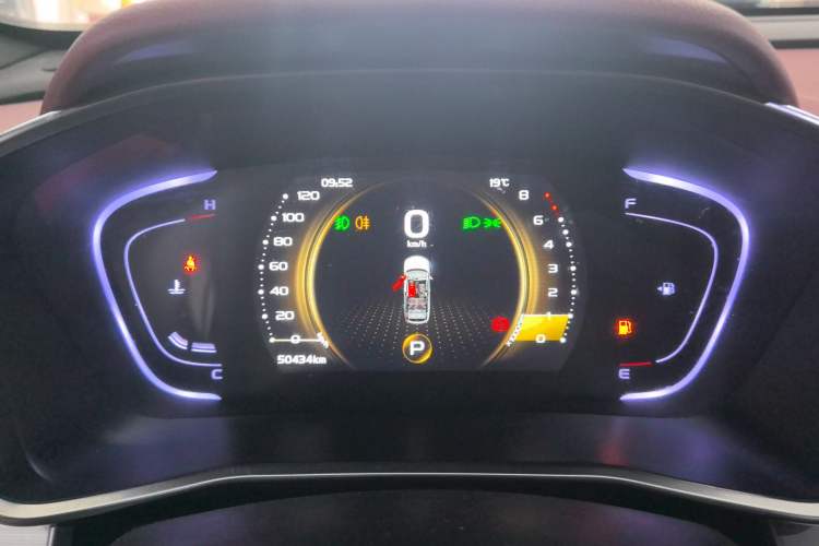 Used Geely Auto Coolray 2019 Sport Version 260T DCT Explorer China VI Standard Instrument Cluster