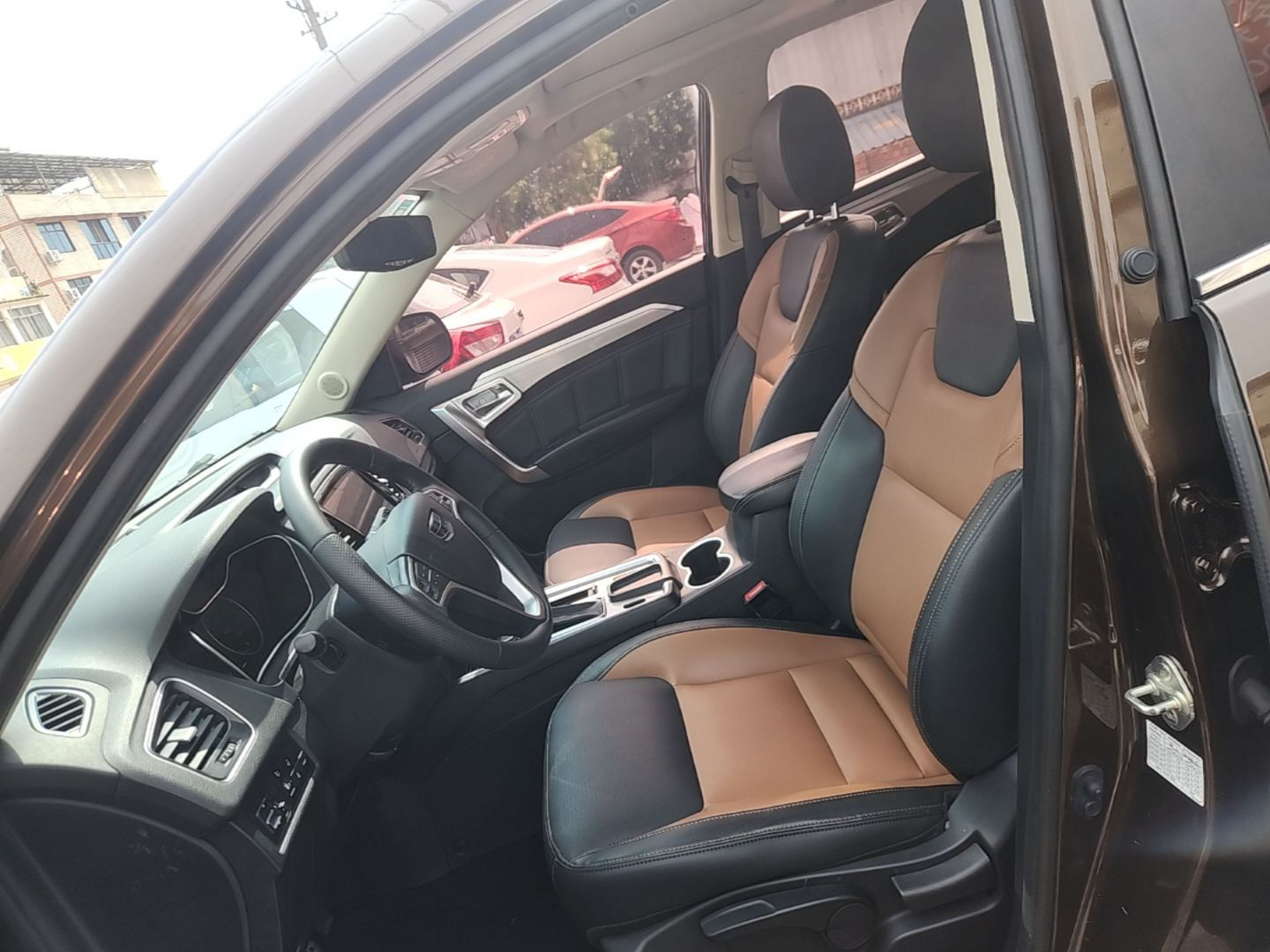 Avant de la voiture