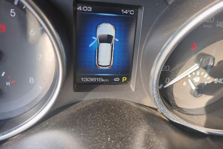 Used Haval H6 Coupe 2018 Blue Label 1.5T Automatic Two-Wheel Drive Ultra-Luxury Model Odometer Close Up