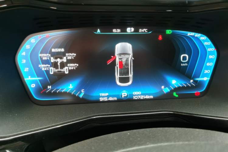 Used Geely Auto Monjaro 2019 Updated Version 350T Yuxingzhe AWD Instrument Cluster