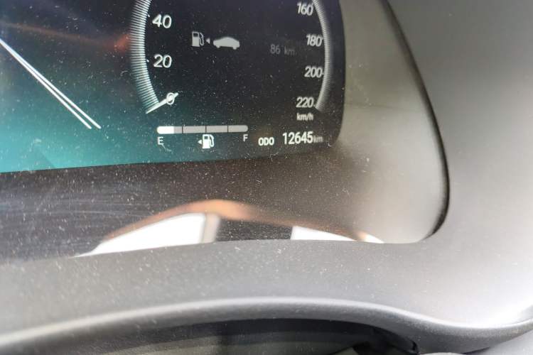 Used Toyota Crown Kluger 2024 2.5L HEV Two-Wheel Drive Luxury Edition Odometer Close Up