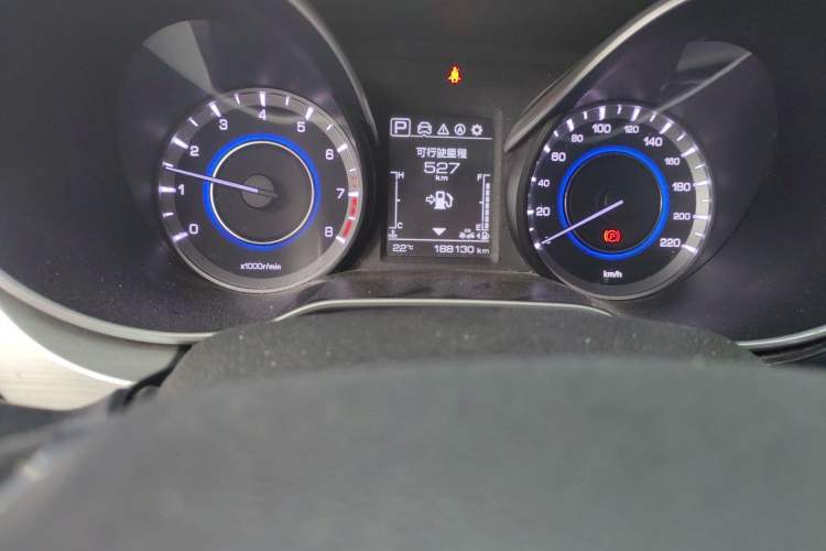Used CHANGAN Eado 2018 1.6L GDI Automatic LingShang Model Odometer Close Up