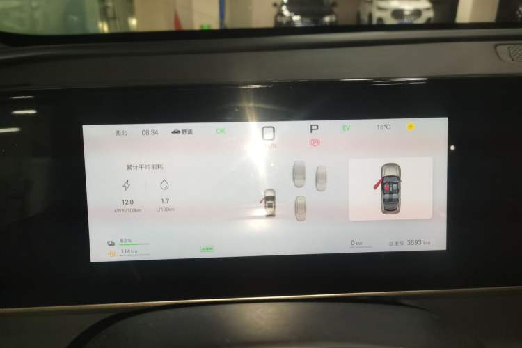 Used BYD Qin L 2025 DM-i Smart Drive 120KM Superior Model