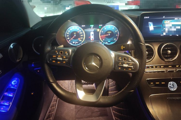 Used Mercedes-Benz C-Class 2021 C 260 L Sport Edition Star Collection Steering Wheel