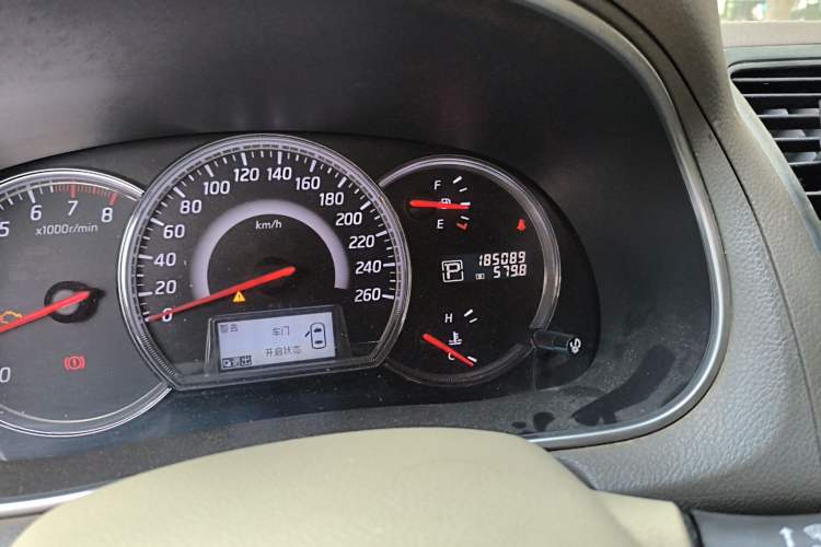 Used Nissan Teana 2012 2.5L XL Smart Enjoyment Version Odometer Close Up