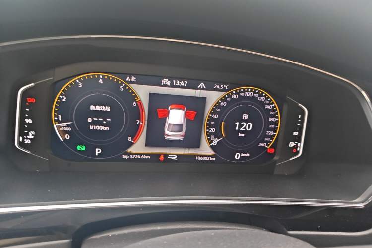 Used Volkswagen Tiguan X 2021 380TSI Four-Wheel Drive Flagship Edition Instrument Cluster