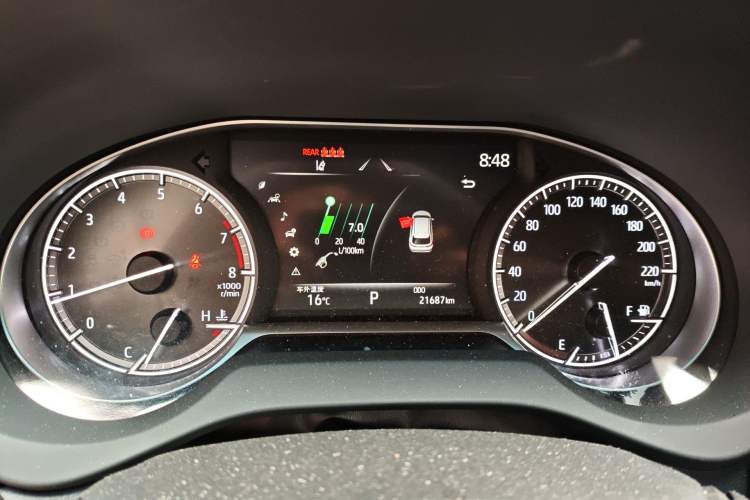 Used Toyota Venza 2023 2.0L CVT Two-Wheel Drive Luxury Edition Instrument Cluster