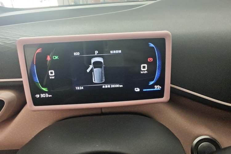 Used BYD Seagull 2024 Honor Edition 305km Dynamic Version Instrument Cluster