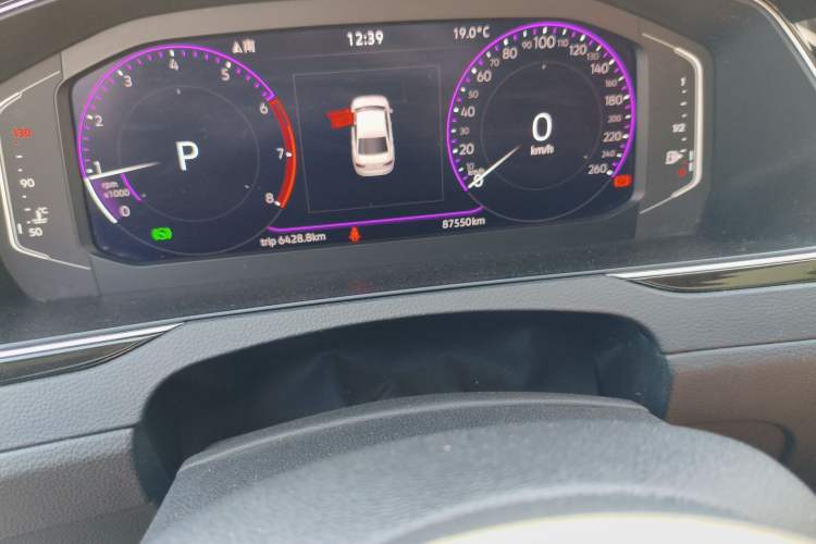 Used Volkswagen Magotan 2023 2 Million Units Commemorative Edition 330TSI DSG Luxury Version Odometer Close Up