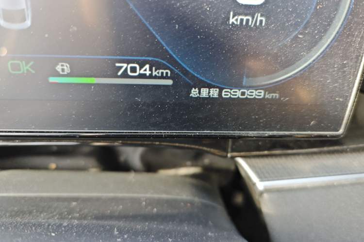 Used BYD Seal 06 New Energy 2024 DM-i 120KM Prestige Model Odometer Close Up