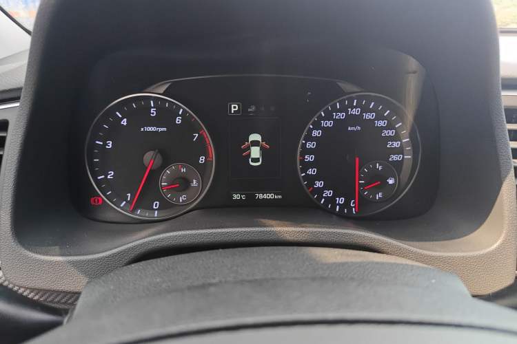 Used Hyundai Elantra (6th Generation / Lingdong) 2018 1.4T Dual-Clutch Xuan Dong · Dynamic Edition Instrument Cluster