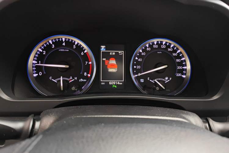 Used Toyota Highlander 2021 2.0T Four-Wheel Drive Luxury Edition 7 Seats Instrument Cluster