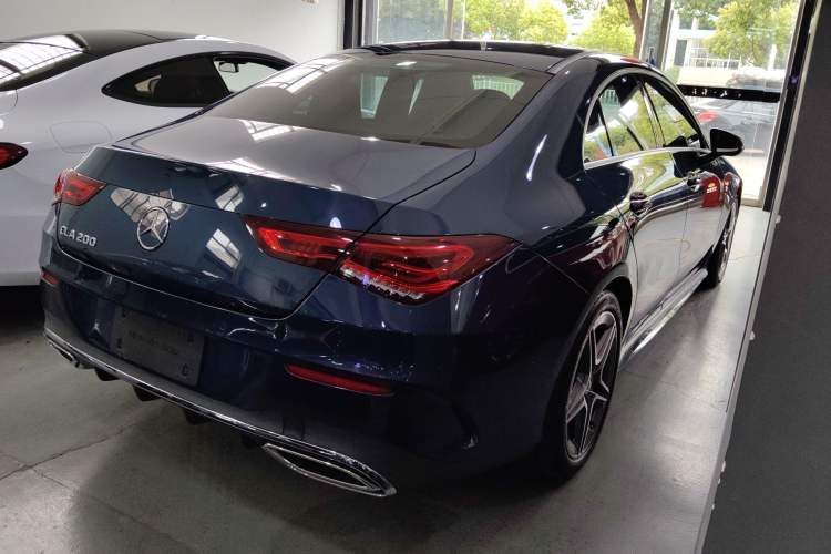 Used Mercedes-Benz CLA 2021 CLA 200 Rear Right 45 Deg