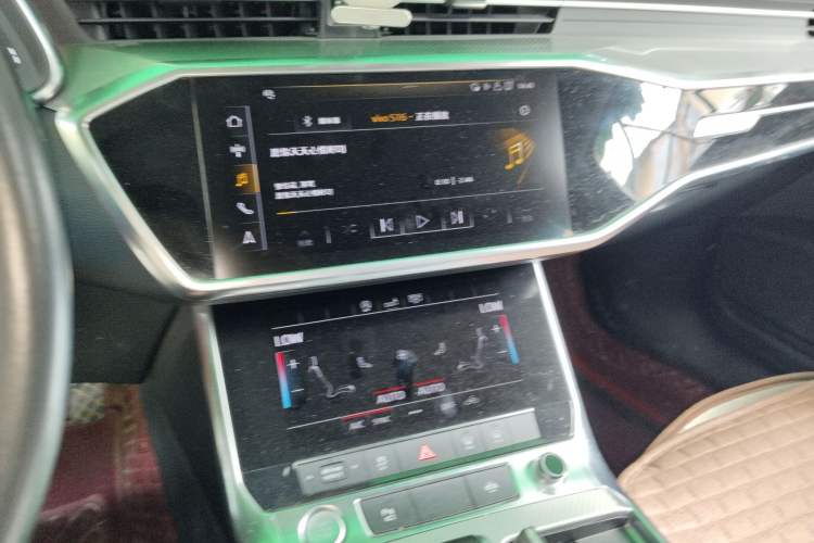 Used Audi A6L 2020 40 TFSI Luxury Prestige Edition Audio And AC Panel