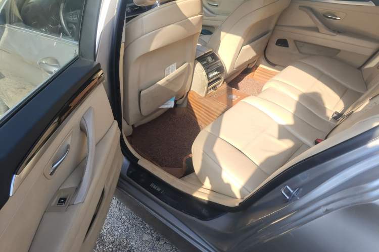 Used BMW 5 Series 2012 523Li Luxury Model Left Rear Seat
