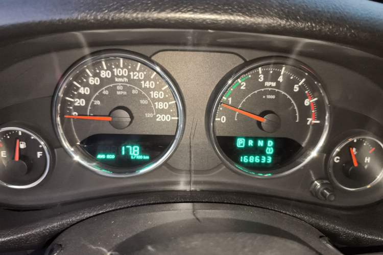 Used Jeep Wrangler 2011 3.8L Sahara Four-Door Edition Instrument Cluster