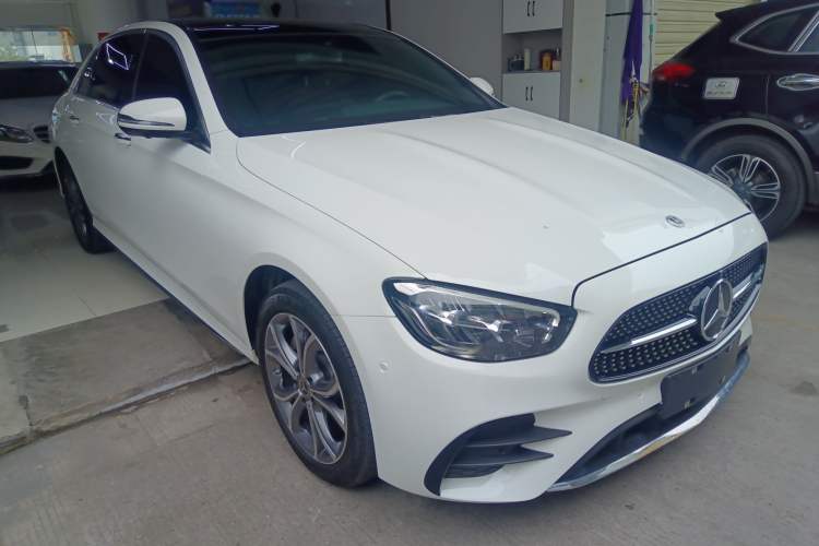 Used Mercedes-Benz E-Class 2023 Restyled E 300 L Sporty and Stylish Edition Front Right 45 Deg