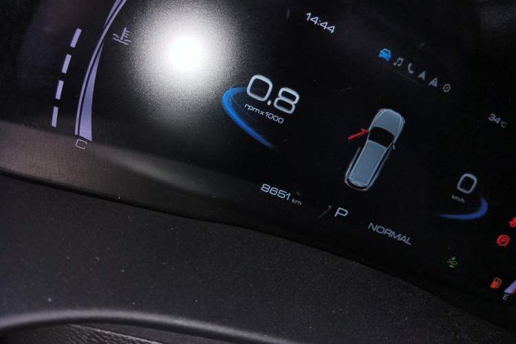 Used Haval H6 2023 National Trend Edition 1.5T Automatic Champion Version Odometer Close Up