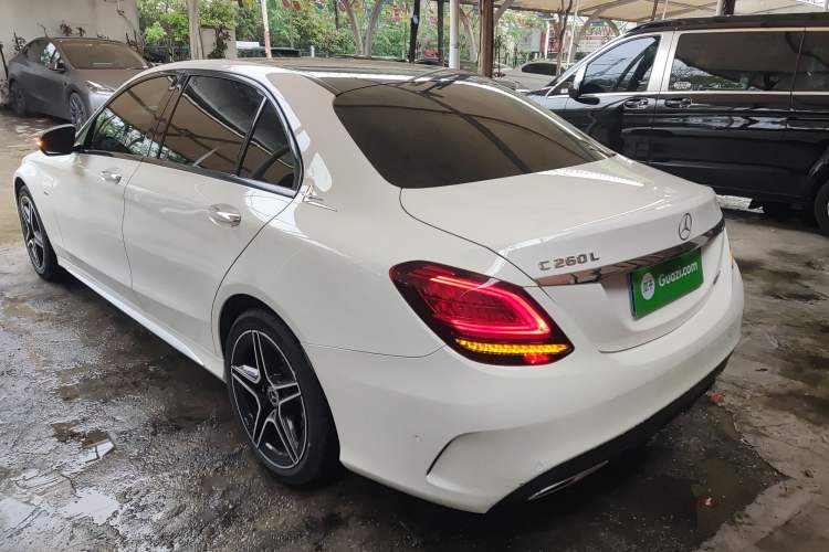 Used Mercedes-Benz C-Class 2021 C 260 L Sport Edition Star Collection Rear Left 45 Deg