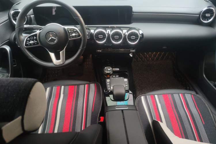 Used Mercedes-Benz A-Class 2020 Second Facelift A 180 L Sport Sedan Center Console