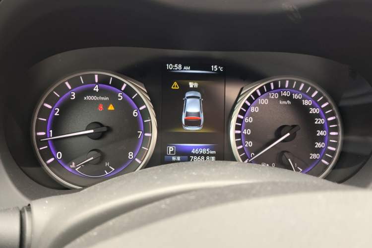 Used Infiniti Q50L 2016 2.0T Enjoyment Edition Instrument Cluster