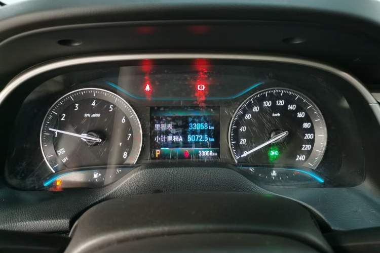 Used Buick GT 2019 18T Automatic Connected Elite Model China VI Standard Instrument Cluster