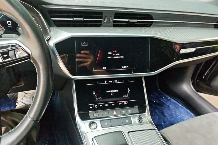 Used Audi A6L 2022 45 TFSI Prestige Dynamic Edition Audio And AC Panel