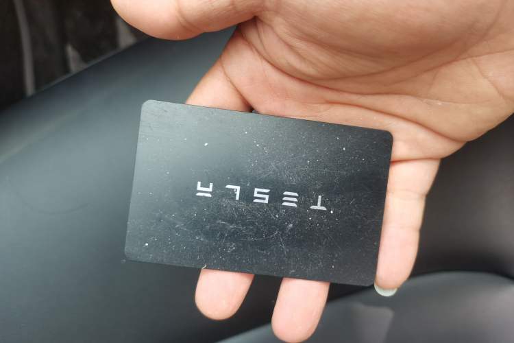 Used Tesla Model Y 2022 Revised Version Rear-Wheel Drive Vehicle Key