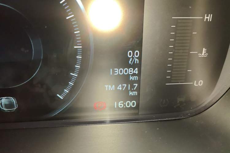 Used Volvo XC60 2018 T4 Zhiyi Edition Odometer Close Up