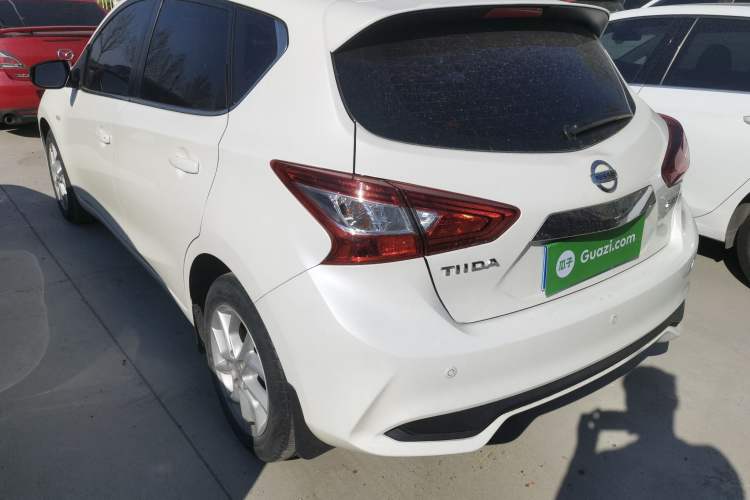 Used Nissan Tiida 2021 1.6L CVT Cool Edition Rear Left 45 Deg