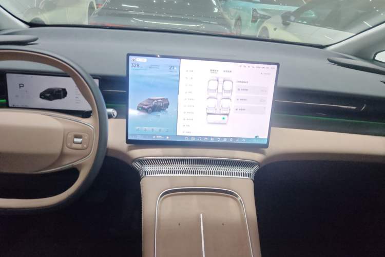 Used XPeng X9 2025 740 Ultra-Long Range Max Audio And AC Panel