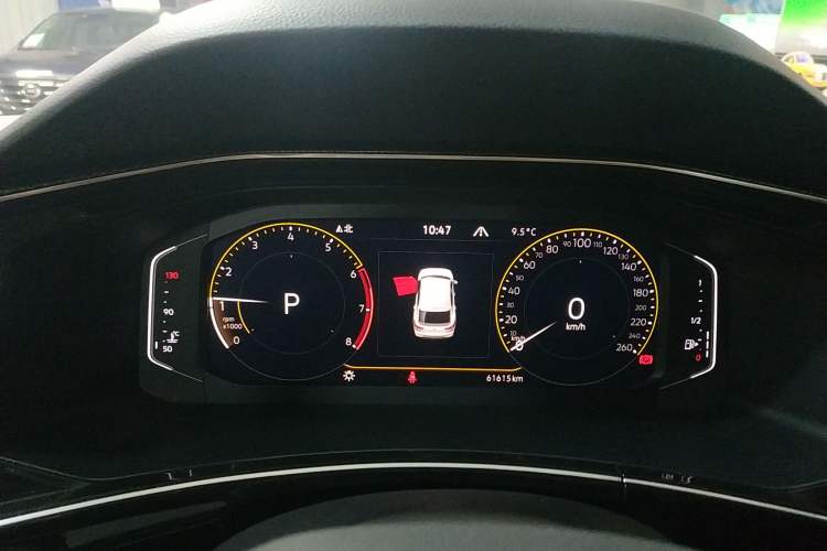 Used Volkswagen Tayron X 2020 330TSI Two-Wheel Drive Luxury Smart Connectivity Version Instrument Cluster