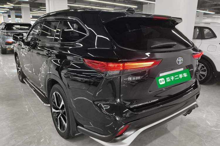 Used Toyota Crown Kluger 2021 2.5L HEV Four-Wheel Drive Premium Edition Rear Left 45 Deg