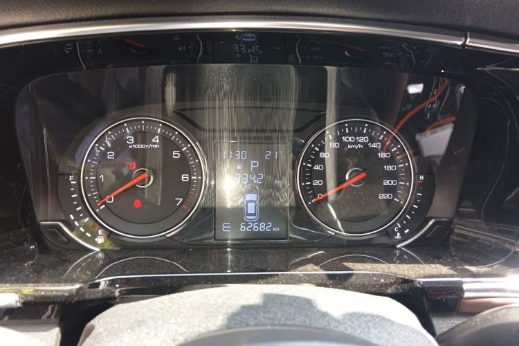 Used Zotye T600 Coupe 2017 1.5T Automatic Luxury Model Instrument Cluster
