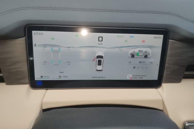 Used JETOUR Shanhai L9 2025 1.5TD 2DHT Flagship Edition 6 Seats Instrument Cluster